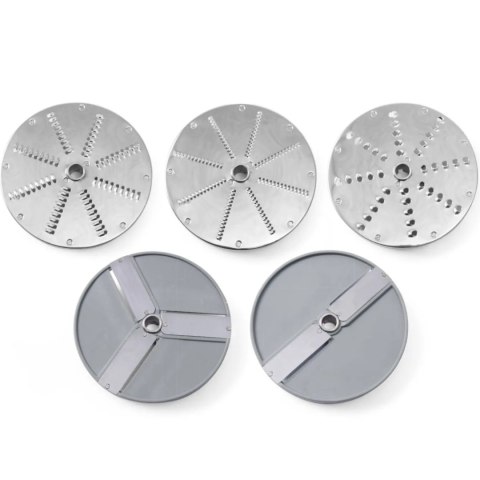 Szatkownica elektryczna do warzyw + 5 tarcz Profi Line - Hendi 231807 Hendi