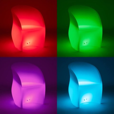 Fotel klubowy barowy podświetlany LED 80 x 60 cm Royal Catering