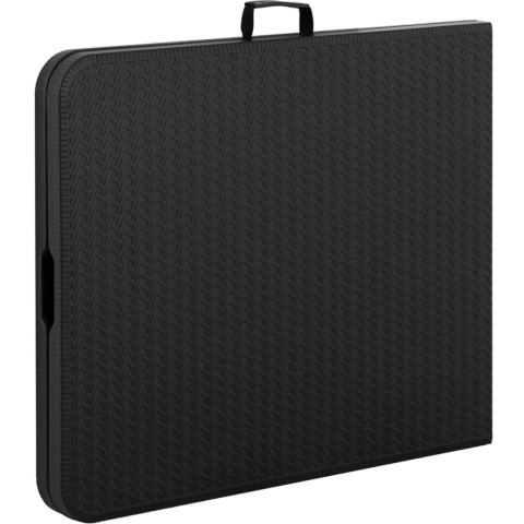 Stół cateringowy ogrodowy składany do 150 kg 1830 x 750 x 740 mm czarny Royal Catering
