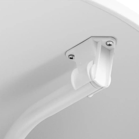 Stół stolik barowy okrągły wysoki składany śr. 80 cm wys. 110 cm biały Royal Catering