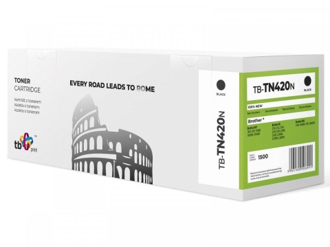 Toner do Brother TN420 TB-TN420N BK 100% nowy TB Print