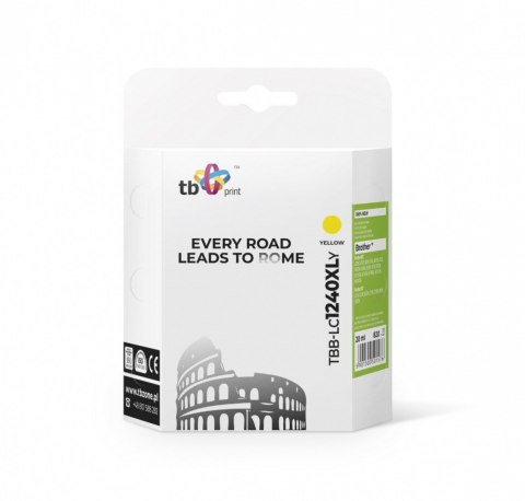 Tusz do Brother LC1240XL TBB-LC1240XLY YE TB Print