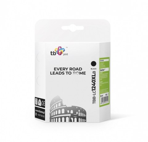 Tusz do Brother MFC-J6510DW LC1240XL TBB-LC1240XLB BK TB Print