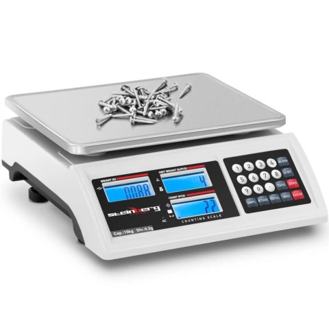 Waga sklepowa handlowa licząca LCD RS232 15000 g / 0.2 g Steinberg Systems