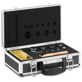 Wzorce odważniki wagowe masy kalibracyjne do wag OIML klasa E2 1-500 g ZESTAW 24 el TEM