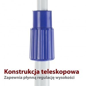 Ekran ręczny na statywie TS-100 4:3 100 cali 203x152cm ART