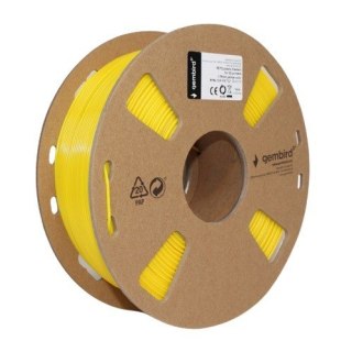 Filament drukarki 3D PETG/1.75mm/1kg/żółty Gembird