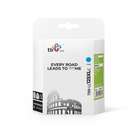 Tusz do Brother LC125XL TBB-LC125XLC CY TB Print