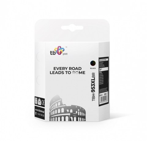 Tusz do HP OJ 8710 AiO TBH-953XLBR czarny refabrykowany TB Print