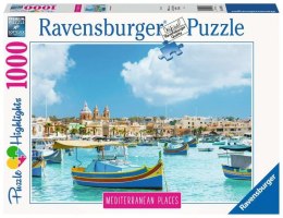 Puzzle 1000 elementów Śródziemnomorska Malta Ravensburger Polska