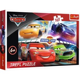Puzzle 160 elementów Cars 3 - Zwycięski wyścig Trefl