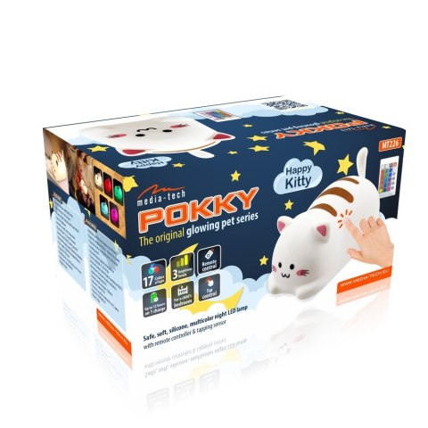 Lampka nocna Pokky Happy Kitty MT226 Media-Tech