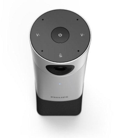 Przenośny mikrofon i kamera 4K, nagrywanie dźwięku 360 stopni Philips