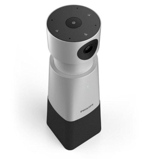 Przenośny mikrofon i kamera 4K, nagrywanie dźwięku 360 stopni Philips