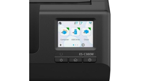 Skaner ES-C380W A4/ADF20/30ppm/USB/WLAN/PCfree Epson