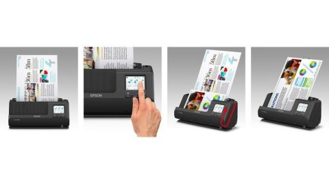 Skaner ES-C380W A4/ADF20/30ppm/USB/WLAN/PCfree Epson