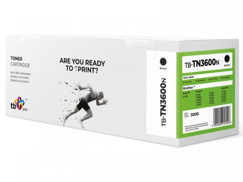 Toner do Brother TN3600 TB-TN3600N BK 100% nowy TB Print