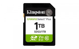 Karta pamięci SD 1TB Canvas Select Plus Gen3 150MB/s Kingston