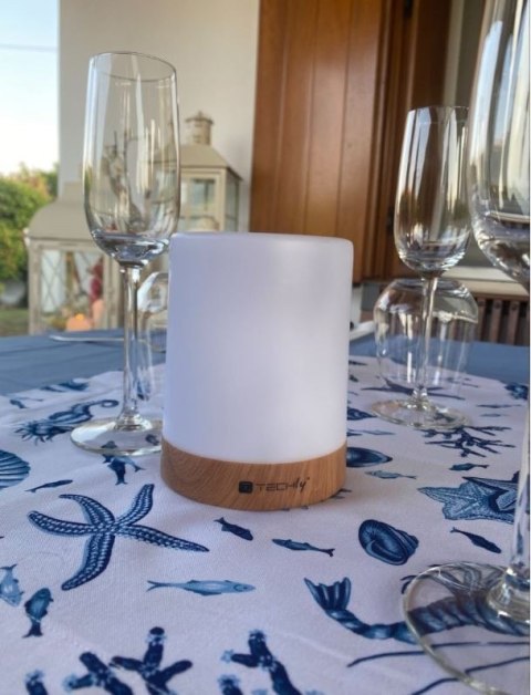 Lampka nocna Techly LED kolorowa bezprzewodowa Techly
