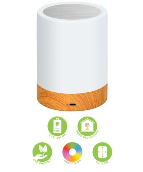 Lampka nocna Techly LED kolorowa bezprzewodowa Techly