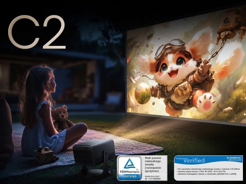 Projektor Laser 4K C2 Hisense