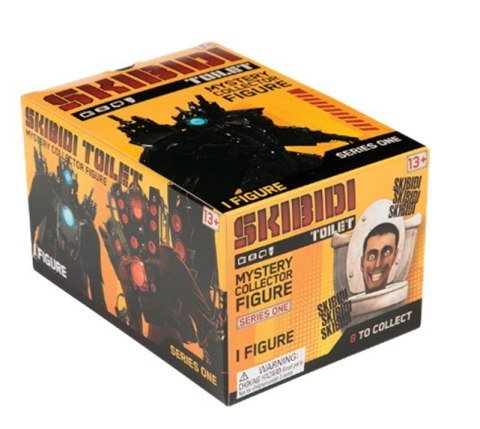 Skibidi Toilet - Tajemnicze figurki kolekcjonerskie Cobi