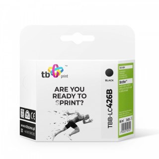 Tusz do Brother MFC-J4540DW TBB-LC426B 100% nowy czarny TB Print