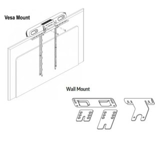 Uchwyt VESA i uchwyt ścienny Studio X30/X32/V12 875L6AA POLY