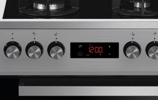 Kuchnia gazowo-elektryczna FSMT55330DXDS Beko