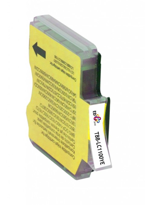Tusz do Brother LC980/1100 TBB-LC1100YE YE 100% nowy TB Print