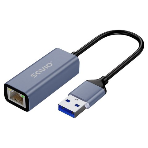 Adapter USB-A do RJ-45 Gigabit Ethernet AK-83 Savio