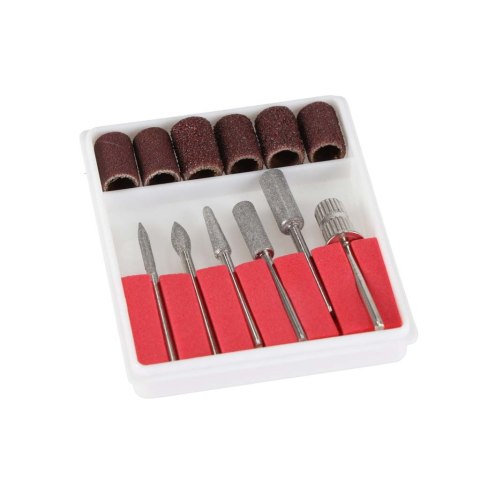 Frezarka do paznokci elektryczna 65W manicure pedicure 6 końcówek frezy Kik Sp. z o. o. Sp. k.