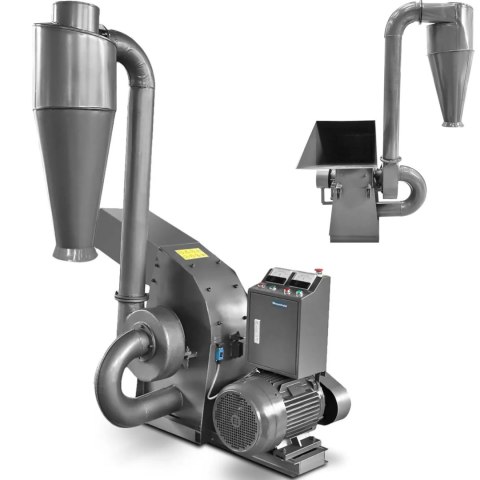 Młyn bijakowy rozdrabniacz do zboża trocin pelletu 700 kg/h 11 kW WIESENFIELD