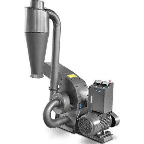 Młyn bijakowy rozdrabniacz do zboża trocin pelletu 700 kg/h 11 kW WIESENFIELD