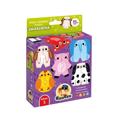 Puzzle Moje pierwsze puzzle - Zwierzątka CzuCzu