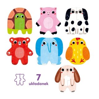 Puzzle Moje pierwsze puzzle - Zwierzątka CzuCzu