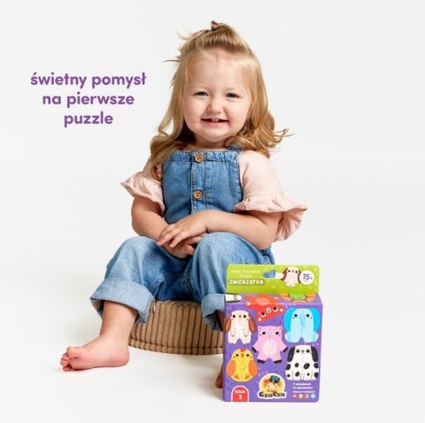 Puzzle Moje pierwsze puzzle - Zwierzątka CzuCzu