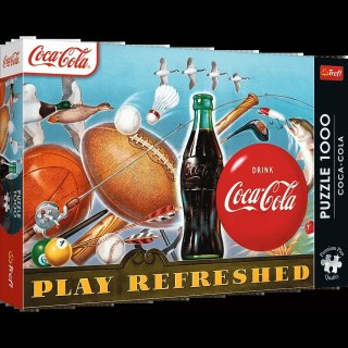 Puzzle - 1000 Premium Plus - Coca-Cola: Chwila orzeźwienia - Trefl 12101 Trefl Puzzle