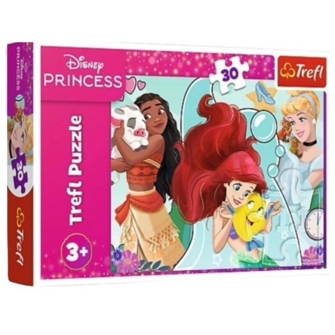 Puzzle - 30 - Piękne i odważne - Disney Princess - Trefl 18323 Trefl Puzzle
