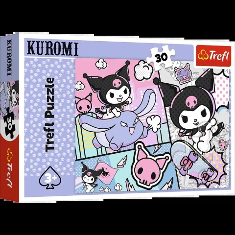 Puzzle - 30 - Zabawy z Kuromi - Hello Kitty - Trefl 18325 Trefl Puzzle