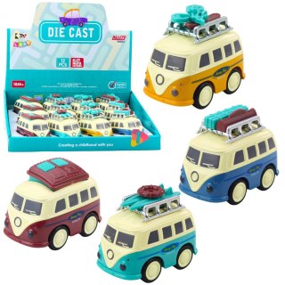 Kamper Turystyczny Z Napędem I Ruchomymi Bagażami Metalowy Mix LEAN TOYS