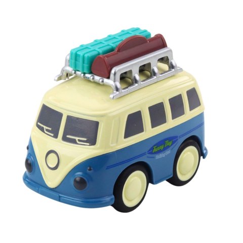 Kamper Turystyczny Z Napędem I Ruchomymi Bagażami Metalowy Mix LEAN TOYS
