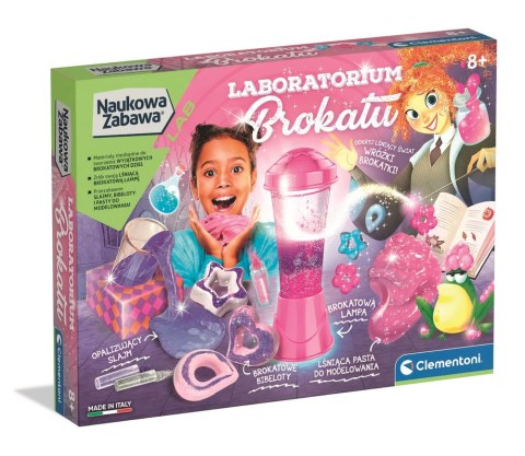 Naukowa Zabawa Laboratorium Brokatu Świat Wróżki Brokatki Język Polski Clementoni 50700 Clementoni