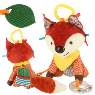 Maskotka sensoryczna zawieszka do wózka lisek Kik Sp. z o. o. Sp. k.