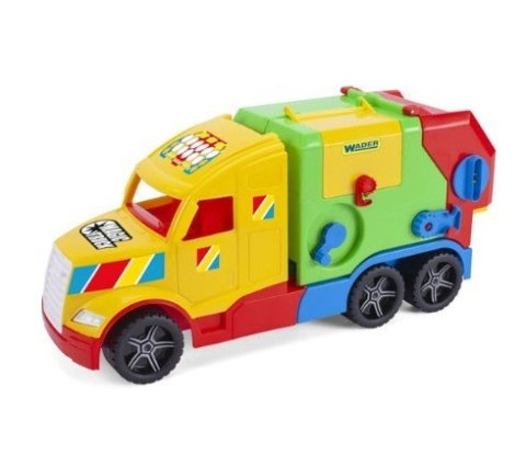 Pojazd Magic Truc Basic Śmieciarka kontener Wader