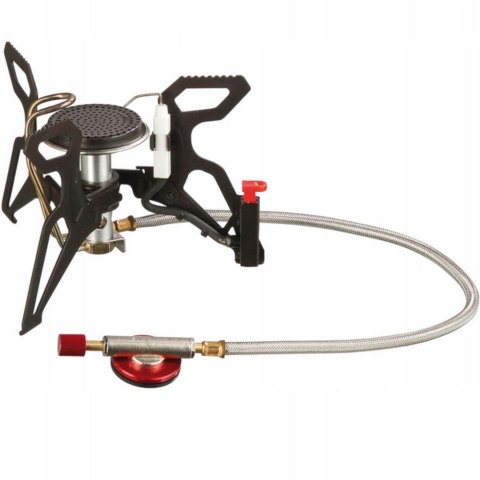 Kuchenka turystyczna z podgrzewaczem gazu i piezozapalnikiem SPIDER PRO 3kW MEVA