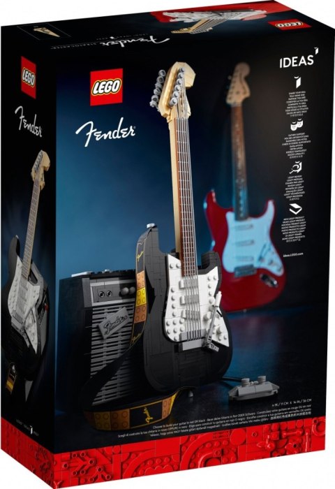 Klocki Ideas 21329 Fender Stratocaster LEGO