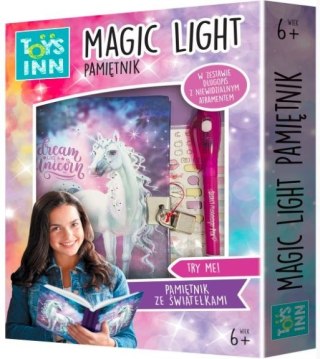 Pamiętnik Magic Light Unicorn Stnux