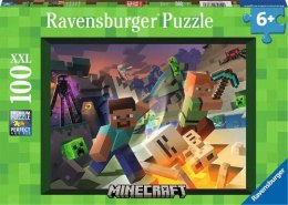 Puzzle 100 elementów XXL Minecraft Ravensburger Polska