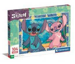 Puzzle 104 elementy Stitch Clementoni